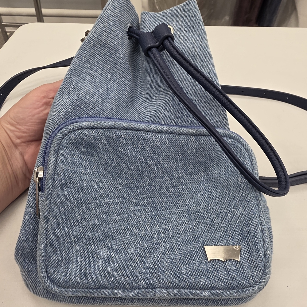 Levi's Denim Blue Women's Bucket Bag